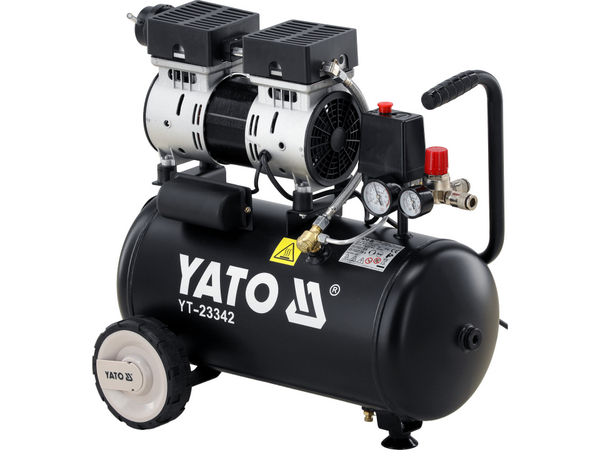 Bezeļļas kompresors 24 l YATO YT-23342