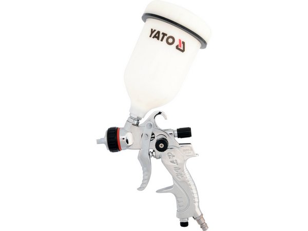 Smidzināšanas pistole ar augšējo tvertni HVLP 0,6 l - 1,4 mm YATO YT-2340