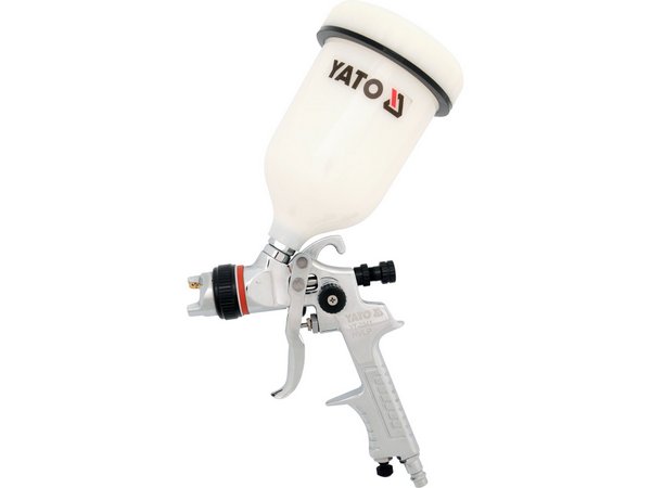 Smidzināšanas pistole ar augšējo tvertni HVLP 0,6 l - 1,5 mm YATO YT-2341