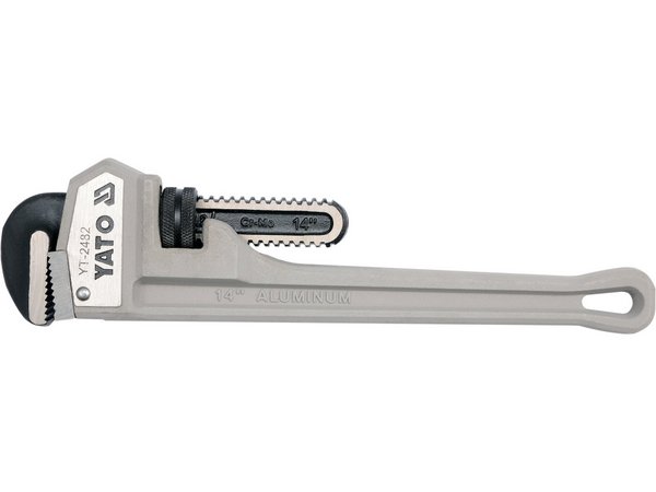 Alumīnija taisna cauruļu atslēga 350 mm YATO YT-2482
