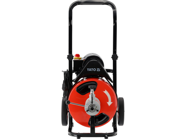 Cauruļu tīrīšanas mašīna 15,4 m, 300 W YATO YT-25055 - Image 4
