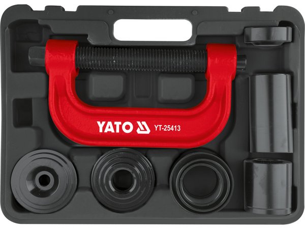 Skrūvju un bukses novilcēju komplekts YATO YT-25413