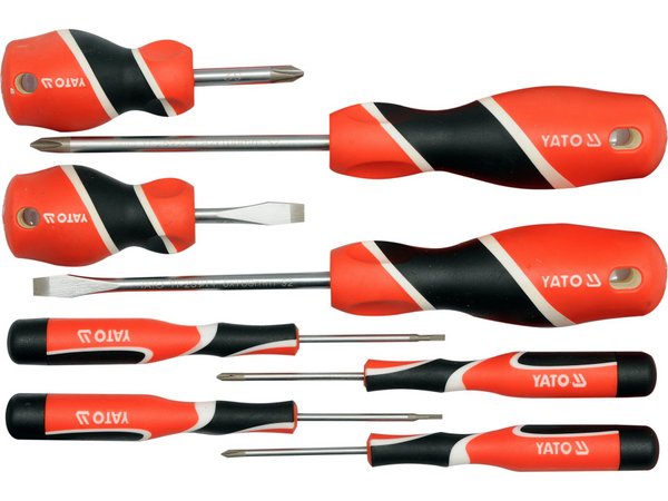 8 skrūvgriežu komplekts YATO YT-25980