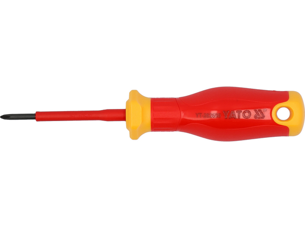 Īpaši plāns izolēts skrūvgriezis PH0x60mm YATO YT-282650