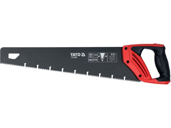 Koka zāģis L-450mm, PTFE pārklājums YATO YT-31097