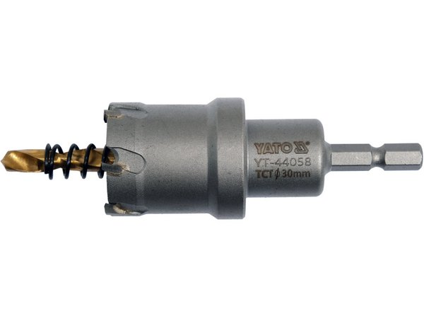 TCT 30 mm metāla caurumzāģis YATO YT-44058