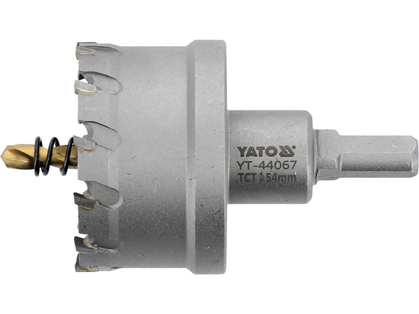 TCT 54 mm metāla caurumzāģis YATO YT-44067