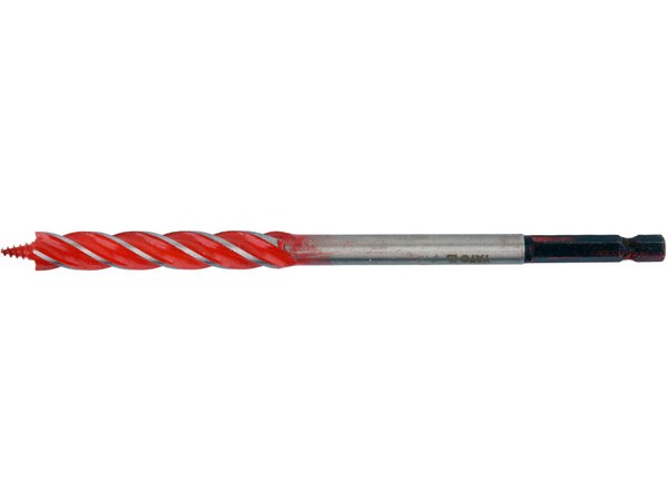 Spirālveida urbis kokam, 4 griešanas malas, 10 mm sešstūrains YATO YT-44680