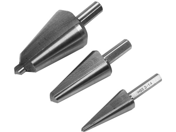 3 konusu urbju komplekts YATO YT-44730