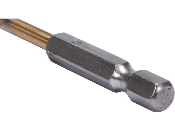 HSS-TiN 4,0 mm metāla urbis ar sešstūra kātu YATO YT-44757 - Image 2