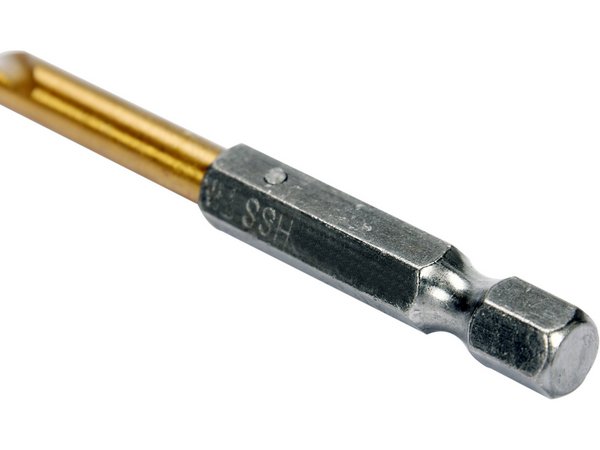 HSS-TiN 5,0 mm metāla urbis ar sešstūra kātu YATO YT-44761 - Image 2