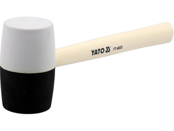 YATO GUMIJAS ĀMURS AR KOKA ROKTURI, 980 gr., YATO YT-4605 YATO GUMIJAS ĀMURS AR KOKA ROKTURI, 980 gr., YATO YT-4605 - Image 2