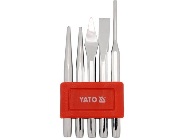 Kalti un perforatori 5 gabalu komplektā YATO YT-4695