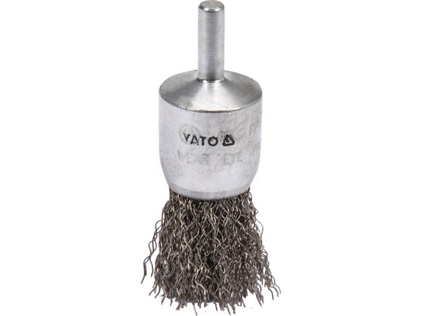Stiepļu birste 25 mm nerūsējošā tērauda YATO YT-47496