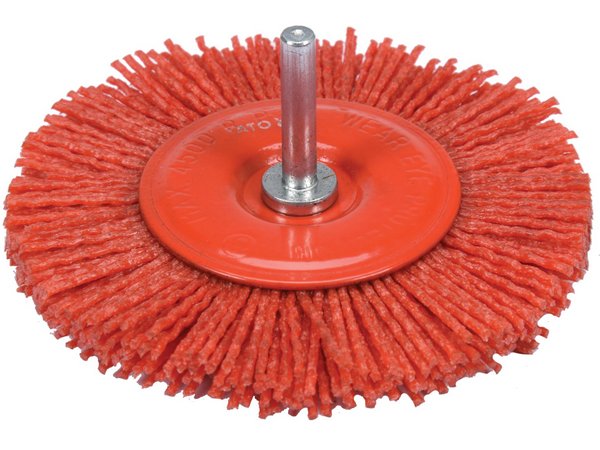 Diskveida birste urbjmašīnai, neilona stieple 100 mm YATO YT-47792