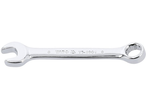 Īsa kombinētā uzgriežņu atslēga, 17 mm YATO YT-4910
