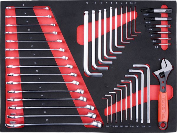 Instrumentu ratiņi 211 gab. YATO YT-55290 - Image 6