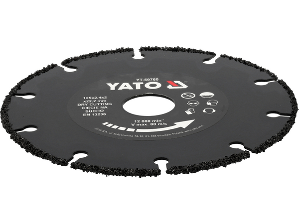 Koka griešanas disks 125 mm YATO YT-59760 - Image 3