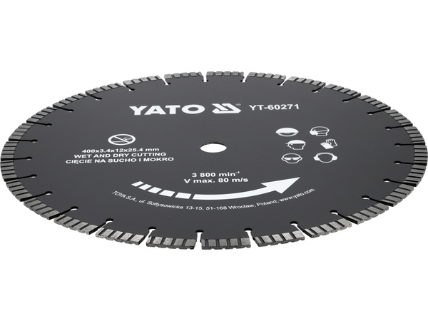 Dimanta disks 400 mm YATO YT-60271 - Image 3