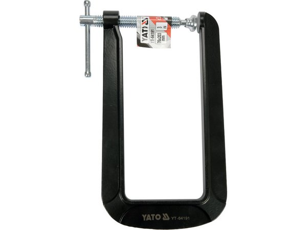 C tipa skava, dziļa, 76 x 203 mm/3 x 8 collas YATO YT-64191