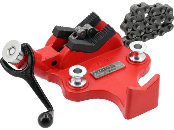 Darbagalda ķēdes skrūvspīles 1/4-6" YATO YT-65090