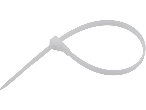 Atkārtoti lietojami plastmasas savilcēji, balti, 4,8 × 200 mm, 100 gab. YATO YT-70661 - Image 3