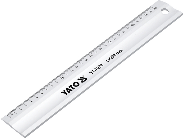 Alumīnija lineāls 300 mm YATO YT-7070 - Image 2