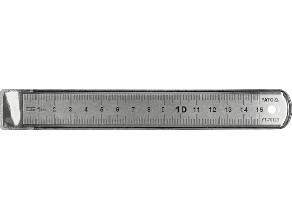 Nerūsējošā tērauda lineāls 150 mm YATO YT-70720 - Image 4