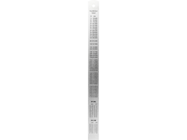 Nerūsējošā tērauda lineāls 300 mm YATO YT-70721 - Image 3