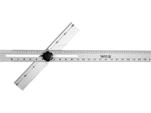 Universāls kvadrātveida lineāls 600 mm YATO YT-70791 - Image 2