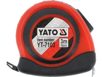 Mērlente 16 mm x 3 m ar magnētu YATO YT-7103