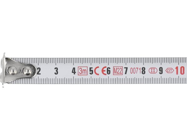 Mērlente 16 mm x 3 m ar magnētu YATO YT-7103 Mērlente 16 mm x 3 m ar magnētu YATO YT-7103 - Image 4