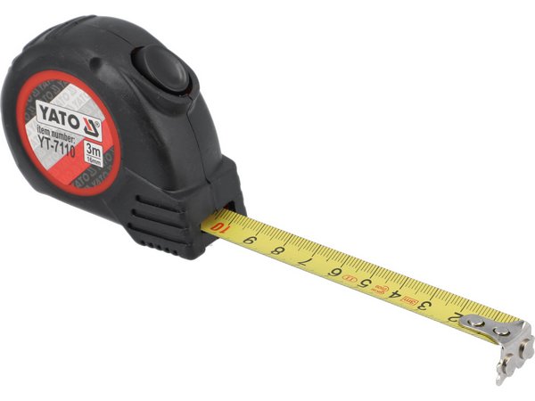 Mērlente 16 mm x 3 m ar magnētu YATO YT-7110 - Image 3