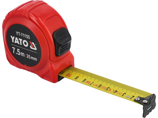 Mērlente 7,5 m x 25 mm YATO YT-71155 - Image 3