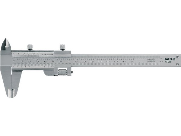 MEHĀNISKAIS BĪDMĒRS, 0-150mm, YATO YT-7200