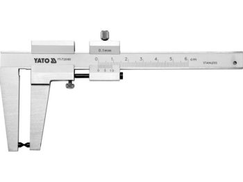BREMŽU DISKU MĒRĪŠANAS BĪDMĒRS, 0-60mm, YATO YT-72090