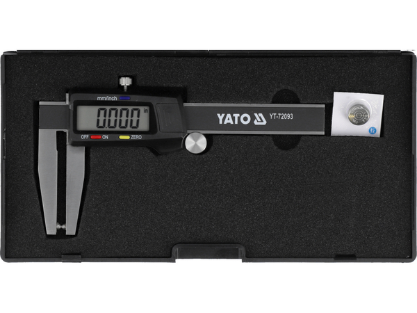 DIGITĀLAIS BĪDMĒRS, ARĪ BREMŽU DISKU MĒRĪŠANAI 0-70 mm, YATO YT-72093 - Image 3