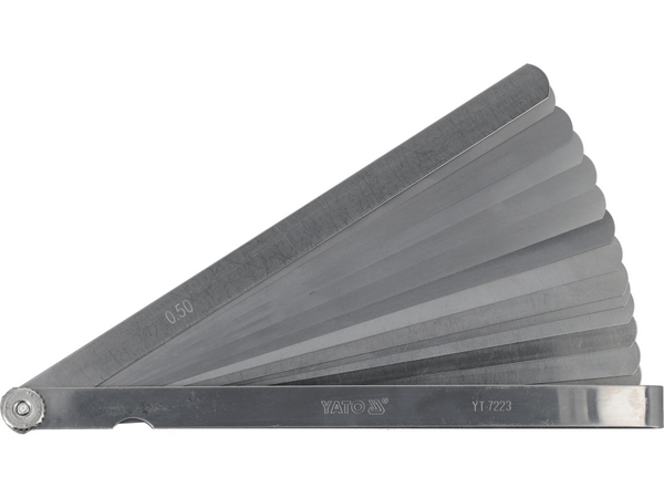 Mērīšanas zondes 200 mm 14 gab. 0,05–0,5 mm YATO YT-7223