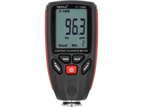 Digitāls krāsas biezuma mērītājs YATO YT-72900