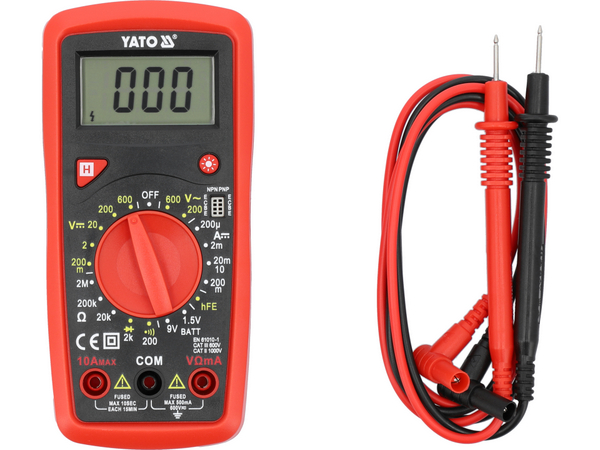 DIGIĀLAIS MULTIMĒTRS, YATO YT-73081 - Image 2