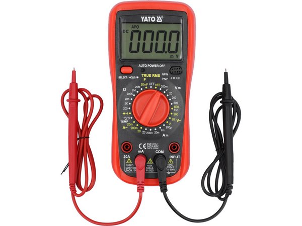 DIGITĀLAIS MULTIMĒRS AR TRUE RMS FUNKCIJU, YATO YT-73083 - Image 3
