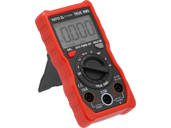 DIGITĀLAIS MULTIMĒTRS TRUE RMS LCD 4000, YATO YT-730894 - Image 5