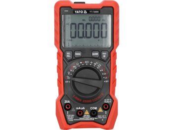 DIGITĀLAIS MULTIMĒTRS TRUE RMS LCD 25000, YATO YT-730895