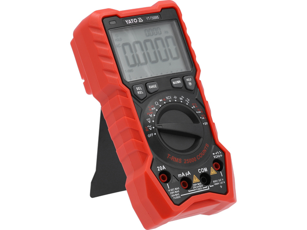 DIGITĀLAIS MULTIMĒTRS TRUE RMS LCD 25000, YATO YT-730895 - Image 2