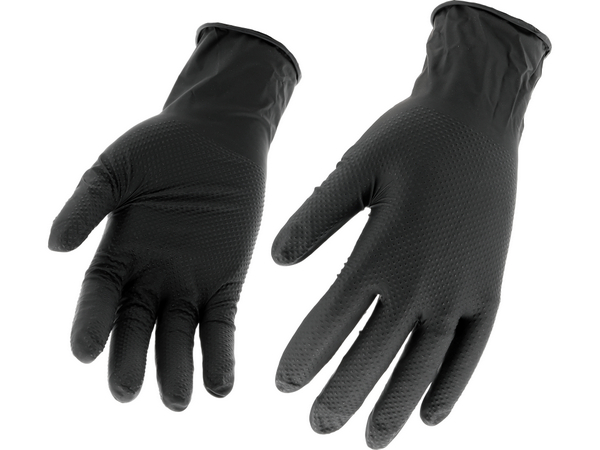 Nitrila cimdi, dimanta formas, 50 gab., XL (10) YATO YT-74743 - Image 2