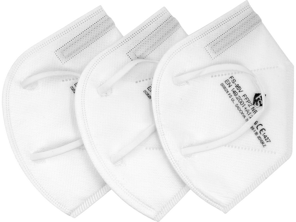 Antiaerosola respirators ar FFP2/PZ filtru, 3 gab. YATO YT-74920 - Image 2