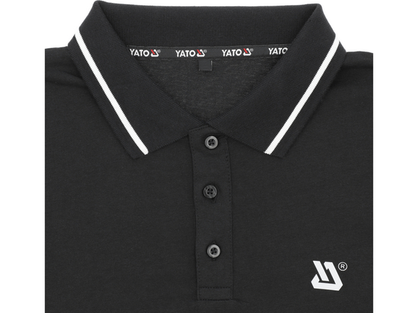 Polo krekls SOFT melns XL izmērs YATO YT-78603 - Image 5