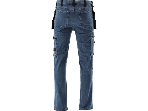 DARK BLUE džinsa darba bikses, XL izmērs YATO YT-79054 - Image 9