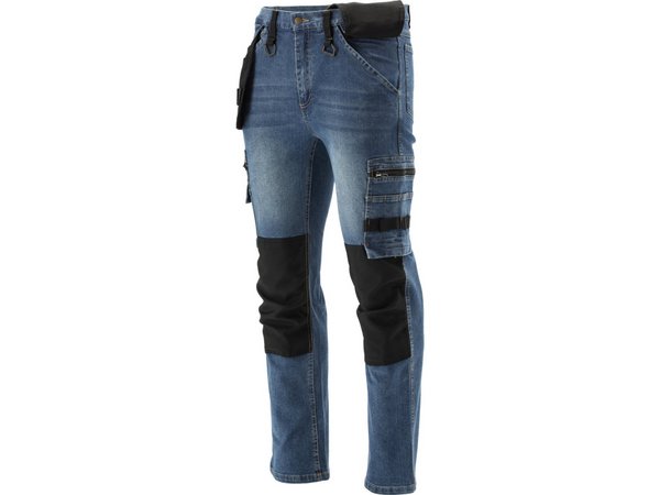 DARK BLUE džinsa darba bikses, R.2XL izmērs YATO YT-79055 - Image 5