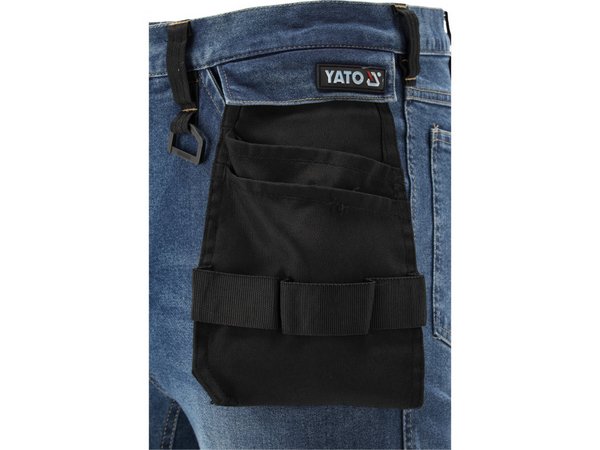 DARK BLUE džinsa darba bikses, R.2XL izmērs YATO YT-79055 - Image 10